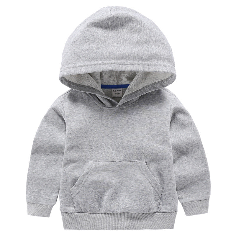 Oem Brand Hoodie Manufacturer 9 Color Children's French-style Pompom Hooded Sweatshirt Autumn and Winter High Quality Design