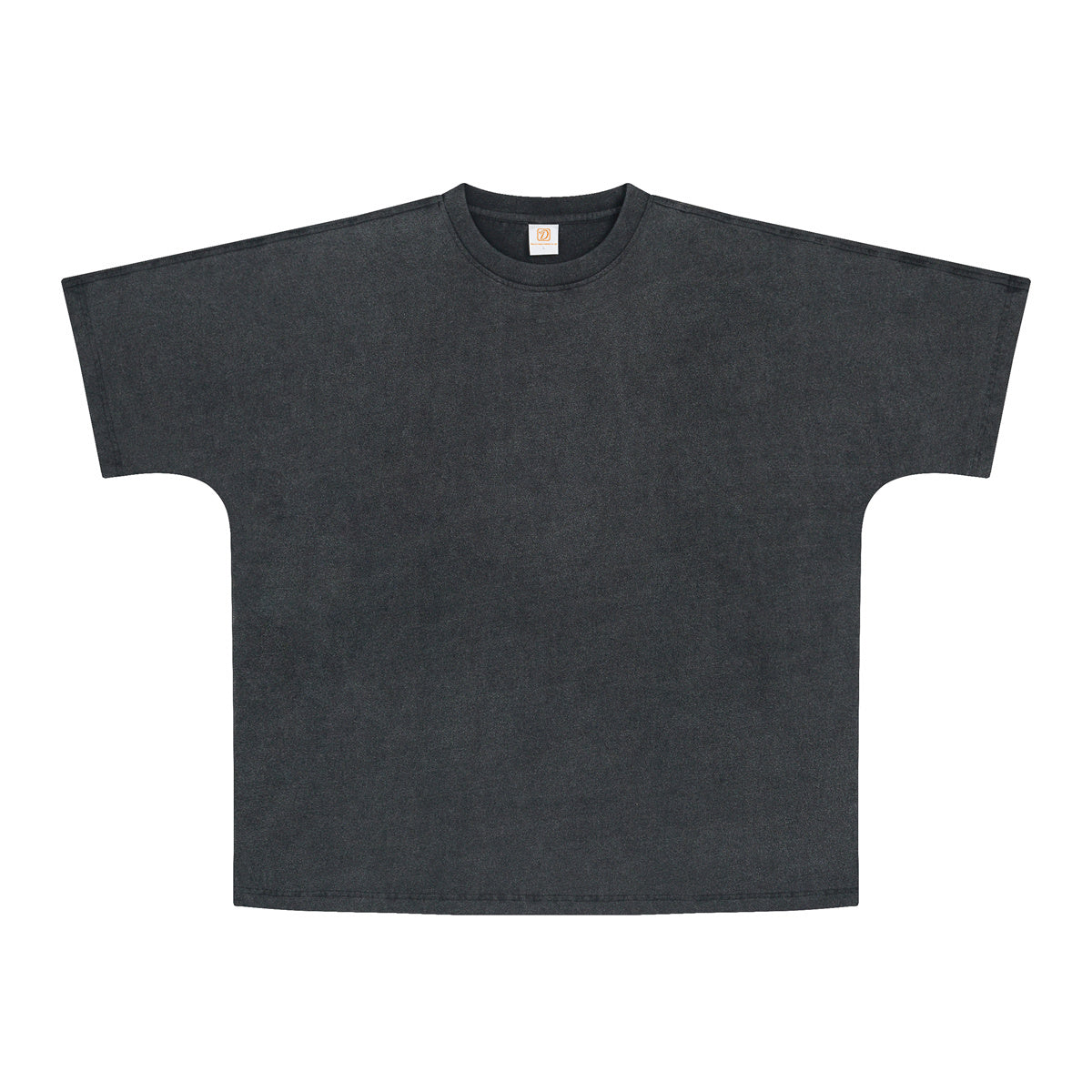 Customized t Shirts Basic Loose Short Sleeved Oversized t Shirt with Seamless Shoulders and Distressed Washed Vintage Style