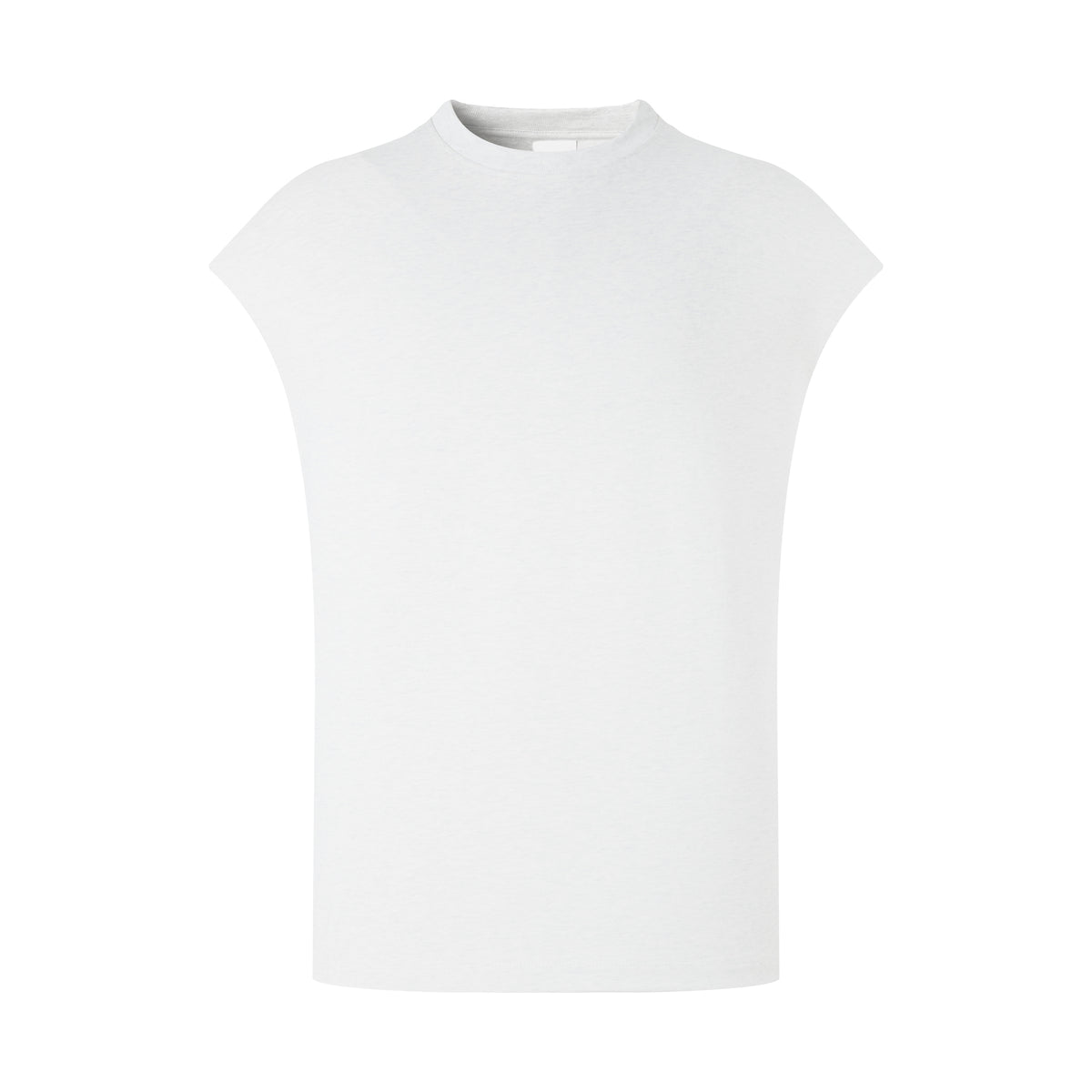 Heavy Duty Loose Fitting Sleeveless Top Men t Shirt High Quality Personalized T-shirt Design American Style 100 Cotton Blanc