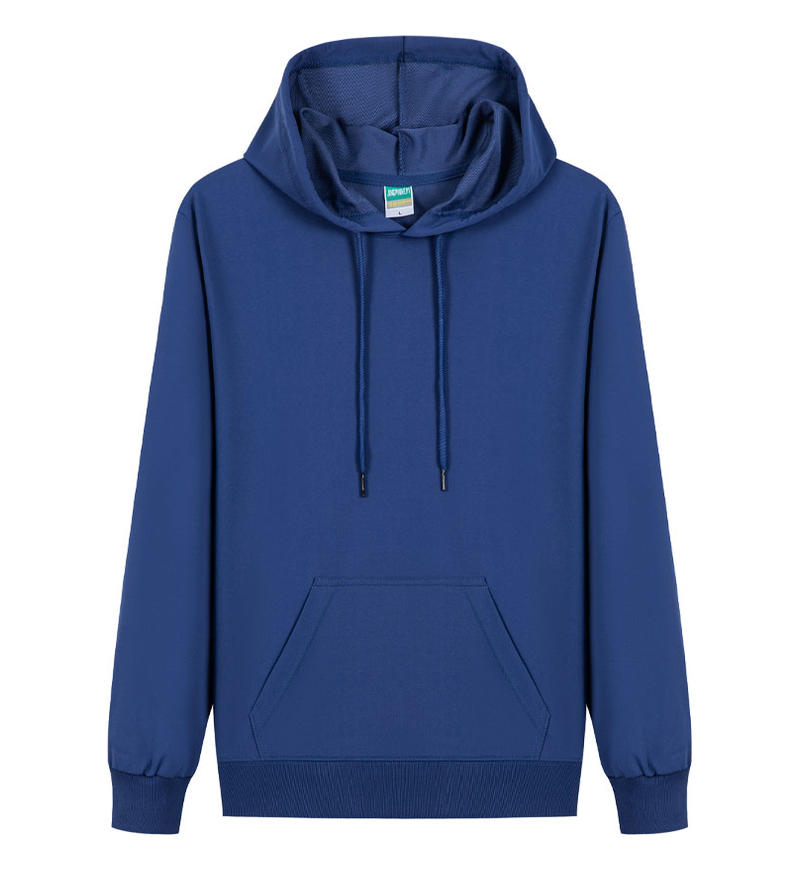 Wholesale Hoodies Available 9 Color All Polyester Lightweight Hooded Sweatshirt High Quality Hoodie Unisex Free Sample Hoodie