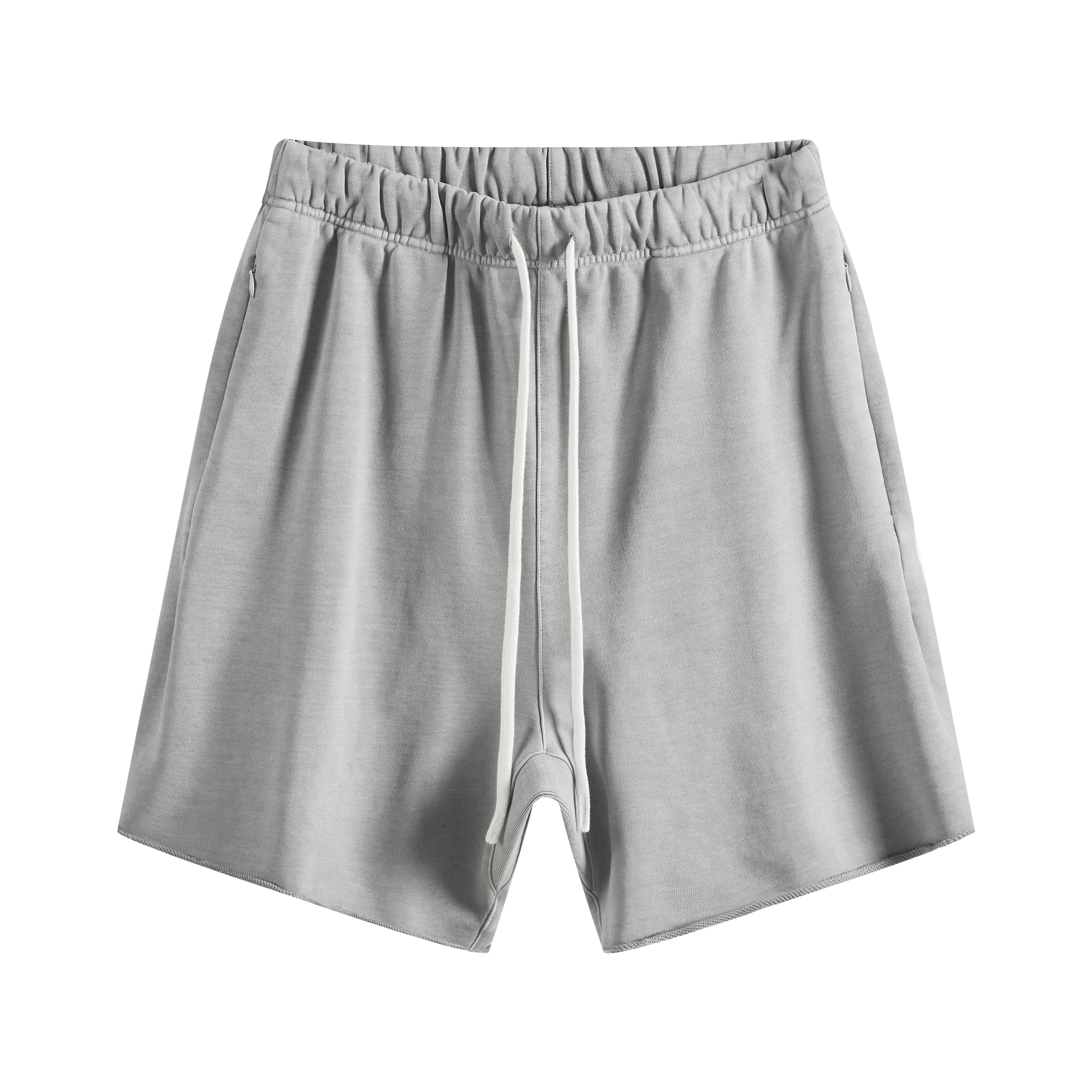 High Quality Custom logo Shorts Streetwear Distressed Embroidery 2026 Summer Loose Fashion Acid Wash Plain Shorts for Men