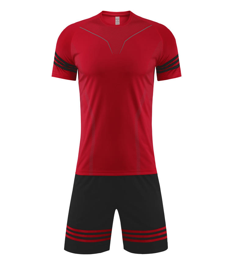 Loose Fitting Casual Brand t Shirt Suit 5 Color Quick Drying Football Uniform Set Customize Your Own Exclusive Design Suit
