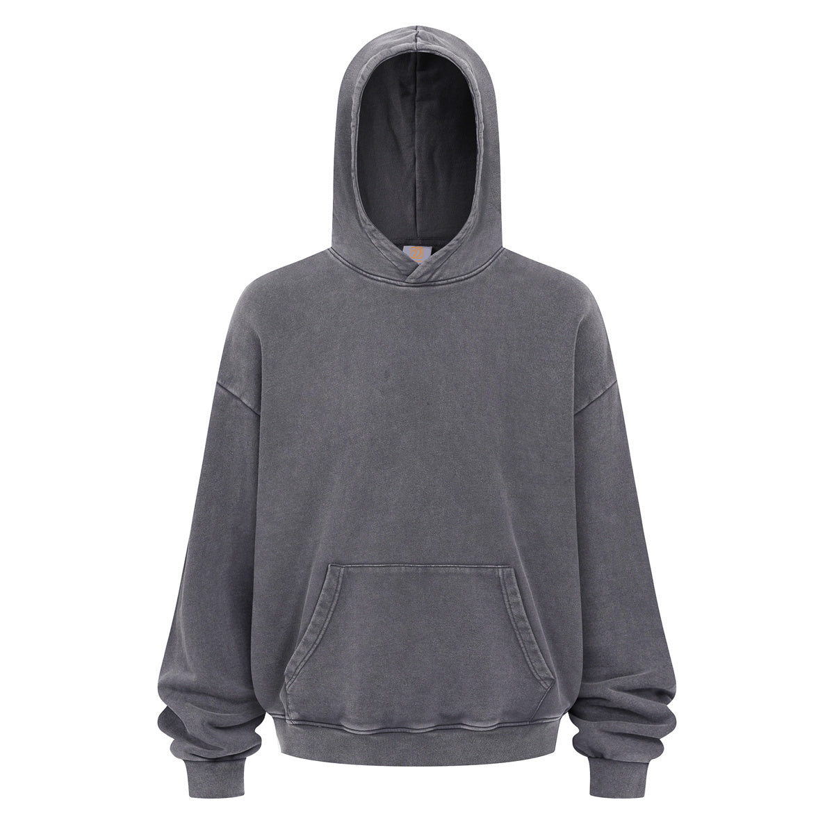 Hoodie Manufacturers Heavyweight Hoodie Washed Distressed 100% Cotton Circle Sweatshirt Wax Dyed Water Washed Fashion Sweatshirt