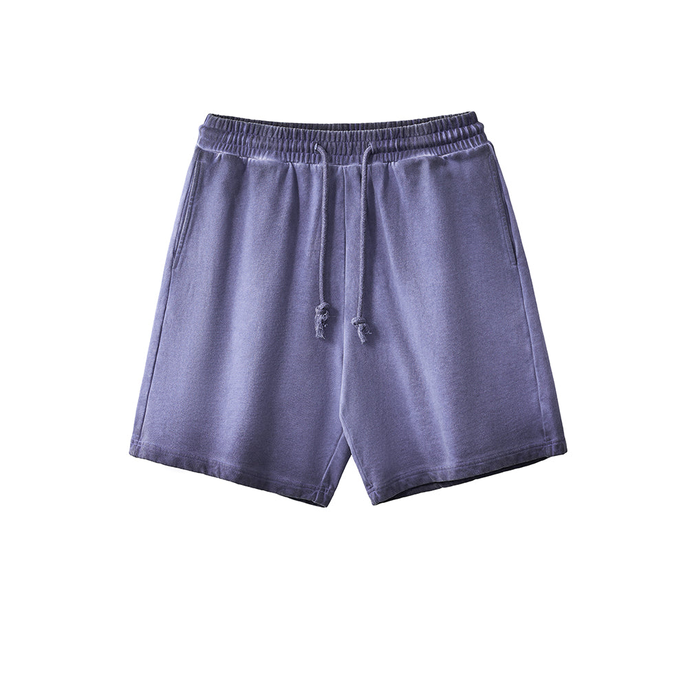 Wholesale Shorts Custom Blank Vintage High Quality 100% Cotton Acid Wash New Design Heavyweight Streetwear Fashion Men's Shorts