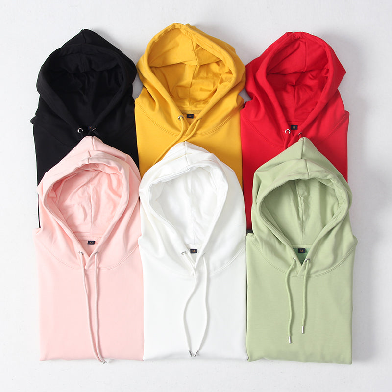 Wholesale 600G Heavyweight Fleece Unisex Sublimation Blank Pullover Thick Custom Puff Print Fashion Hoodies and Sweatshirts