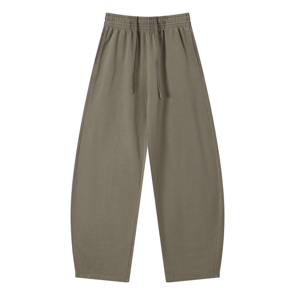 Heavyweight Sweatpants Custom Washed 100% Cotton High Quality Multi Color Casual Fashion Design Screen Print Sweatpants