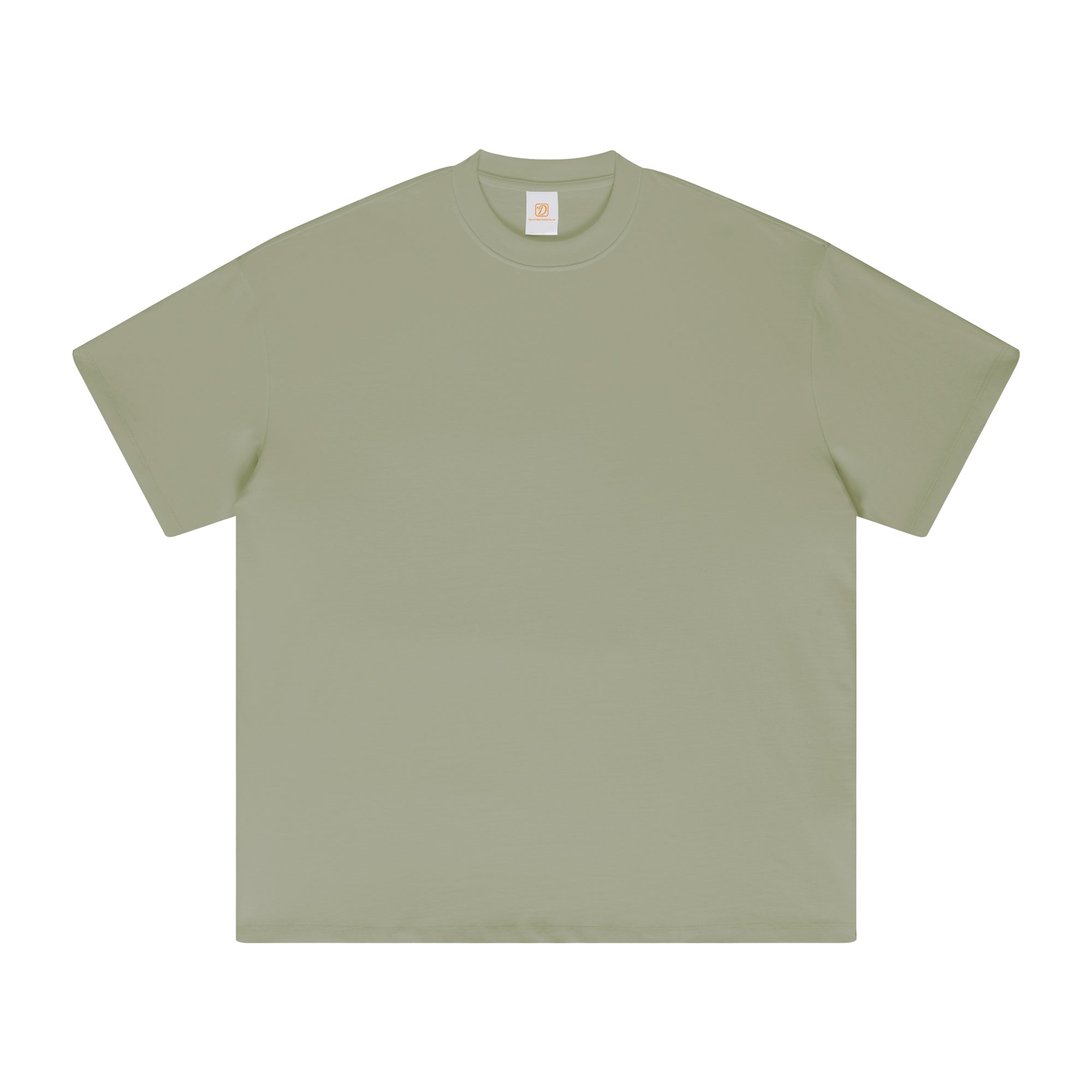 425G Heavyweight 100% Cotton Oversized Drop Shoulder High Quality Short Sleeve Pure Color Fashion Personalized T-shirt