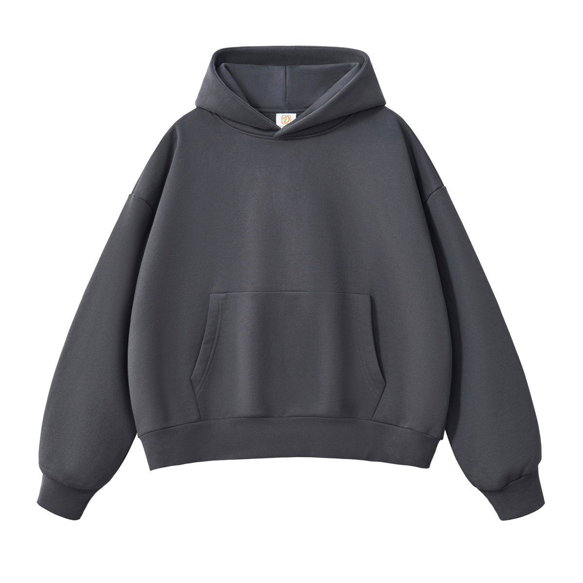 Men's Hoodies Wholesale Custom logo Down Jacket with Hood 500g Weight Hooded Pullover for Men Brushed Fabric American Style