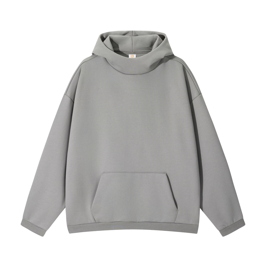 Manufacturer Hoodies High Quality Polar Fleece Drop Shoulder Blank Custom Puff Print Fashion Thick Hoodies