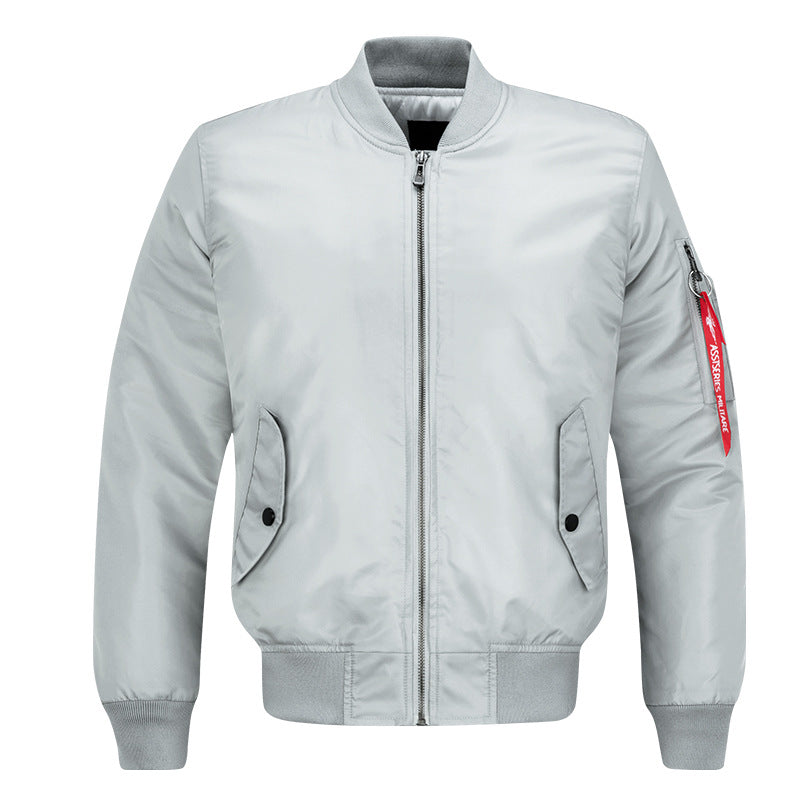 Fall and Winter Style Five Color Sporty Casual Stand up Collar Jacket Size 1 MA01 pilot Trend High Quality Men's Baseball Shirt