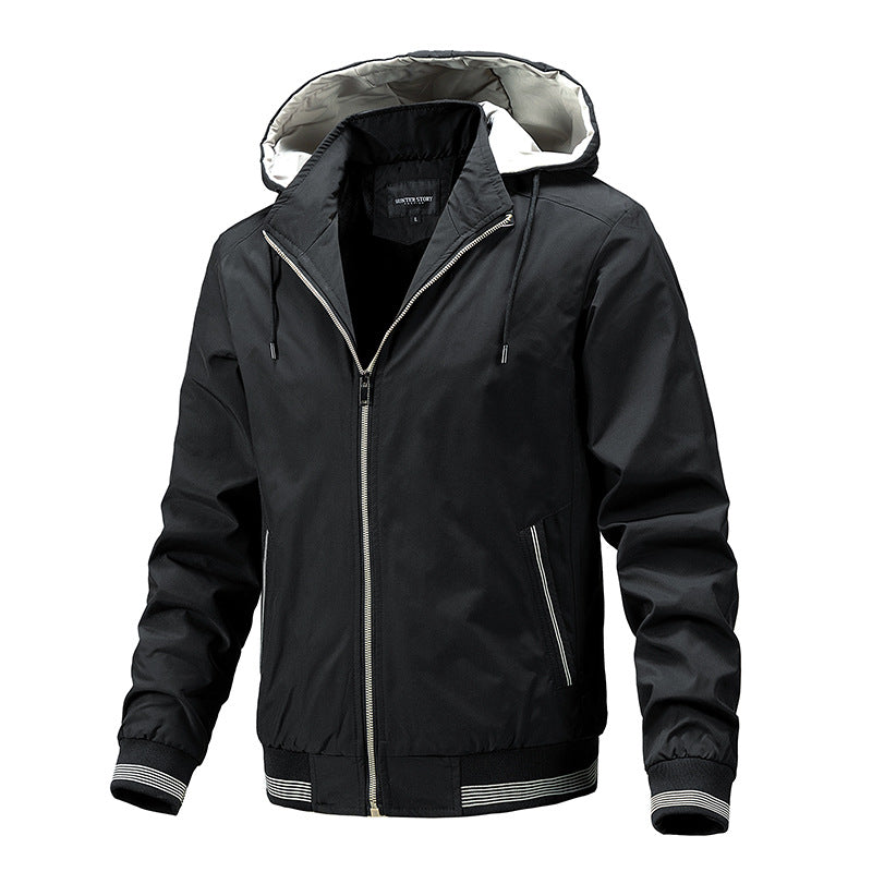 Customize Your Own Exclusive Design 4 Color Jacket Men's Coat Detachable Hooded Insulated Plain Oversized Jacket Winter Style
