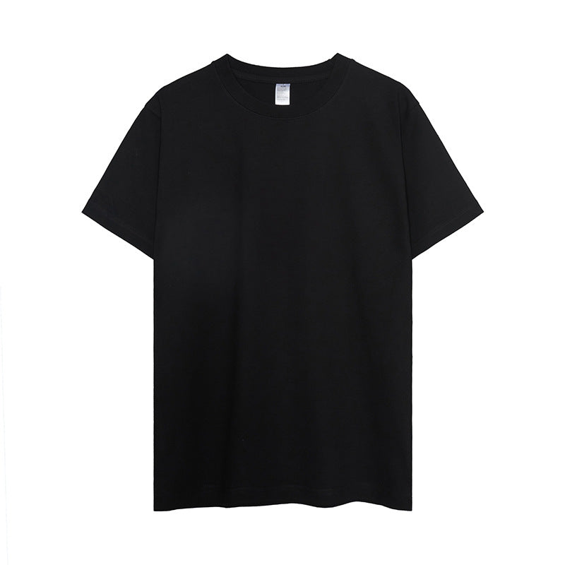 t Shirt for Men Summer Streetwear Custom logo Short Sleeve Tshirt High Quality 100% Cotton Blank Heat Transfers for T-shirts
