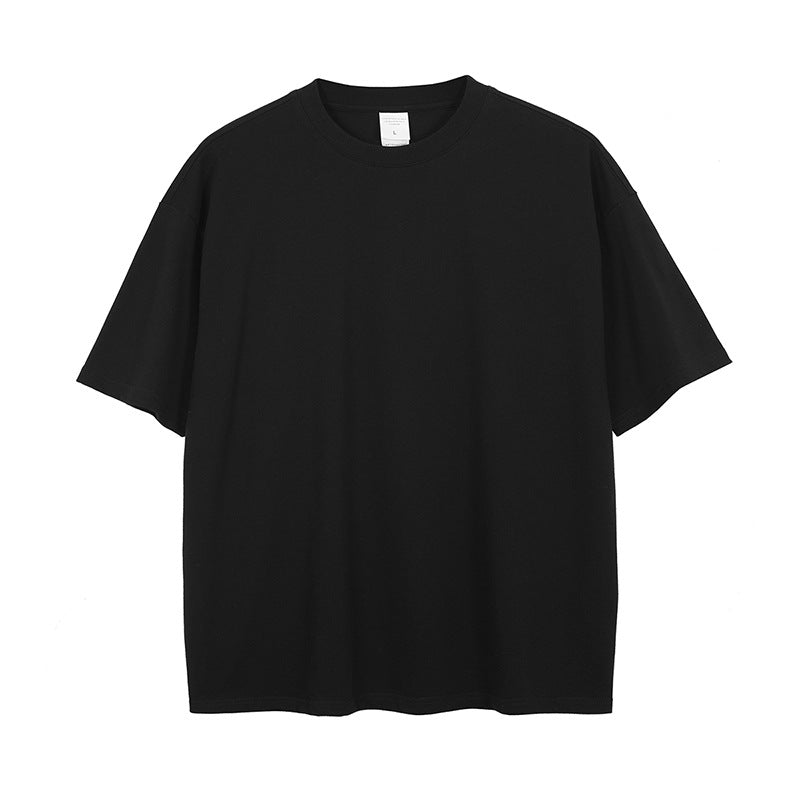 OEM Brand Summer 13 Different Solid Colors Can Be Used to Customize Pure Cotton Loose Sleeved t Shirts High Quality Unisex
