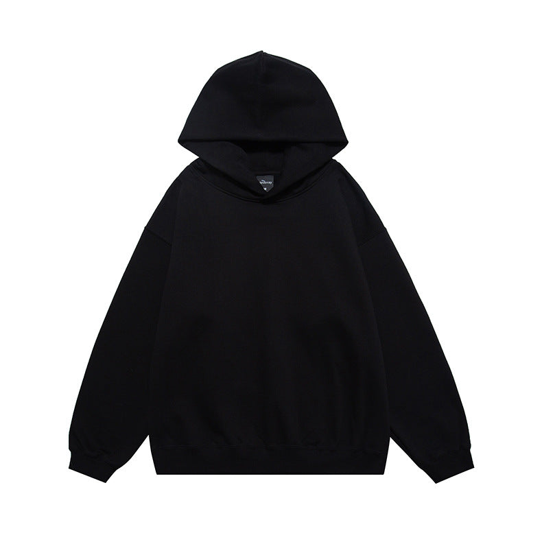 Customized Hoodies 350gsm 6 Color Pocketless No Brim Rope Fleece Loose Fitting Pullover OVERSIZE Autumn and Winter Style