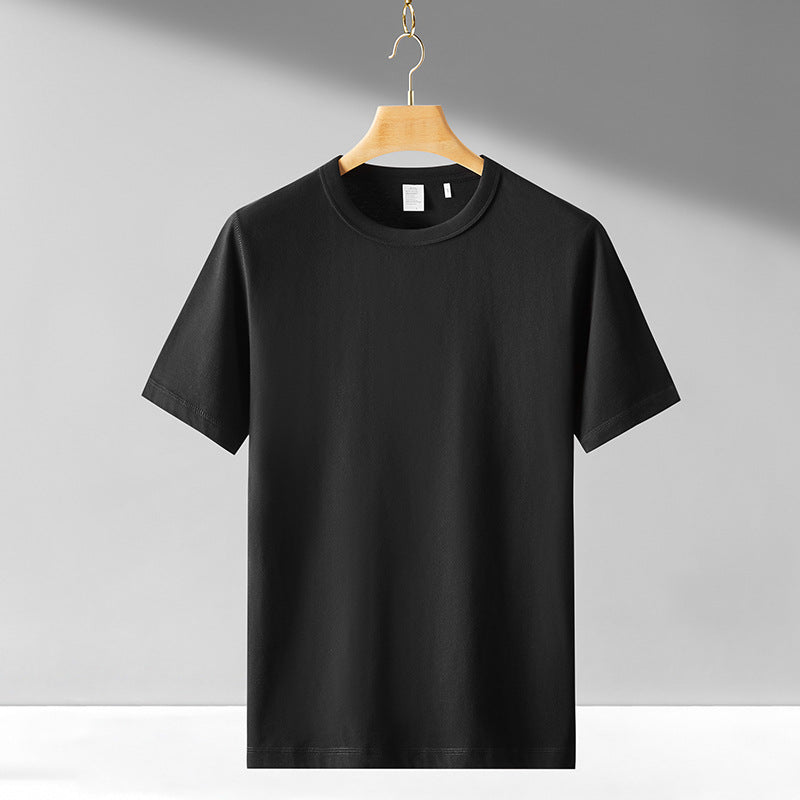 13 Color 300g Heavyweight Pure Cotton Tshirt with Round Neckline Thick and Suitable for Both Men and Women As a Base Layer Shirt