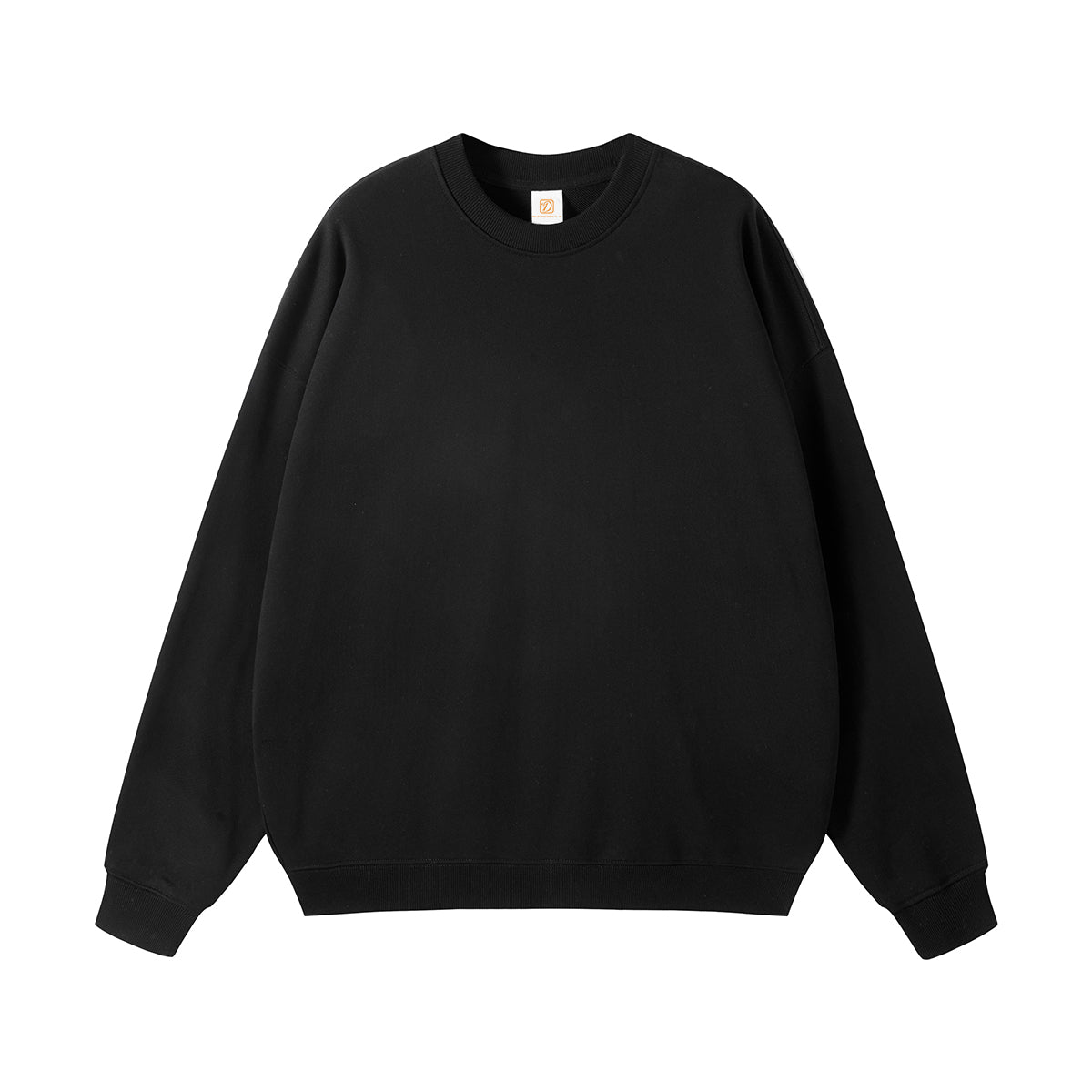 Customized 100% Cotton Heavy Weight Wool Pullover with a Round Neck Personalized Designer Men for Men High Quality Vintage Style