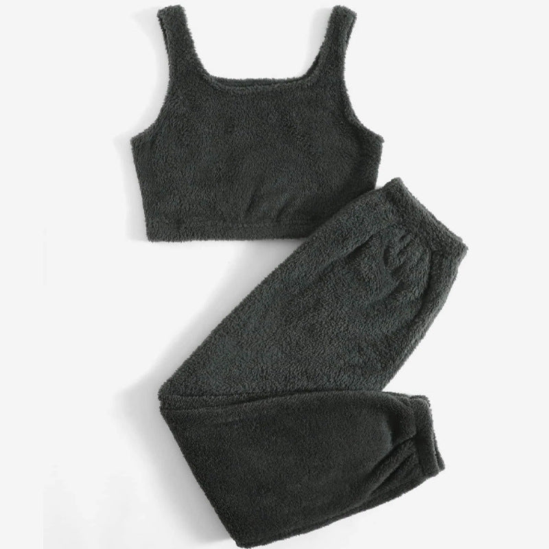 Oem 7 Color Women's Plush Suit Plain Suit for Printing High Quality Fashion Suit You Can Customize Your Favorite Pattern
