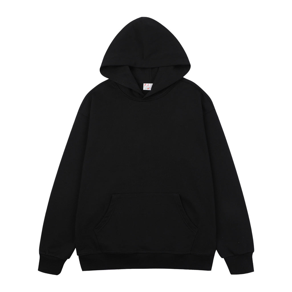 100% Cotton Loose Drop Shoulder Sublimation Wireless Custom Knitted Terry High Quality Mens Hoodies and Sweatshirts