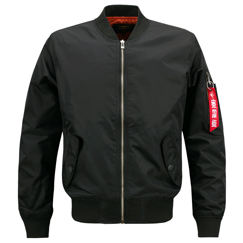 Fall and Winter Style Five Color Sporty Casual Stand up Collar Jacket Size 1 MA01 pilot Trend High Quality Men's Baseball Shirt