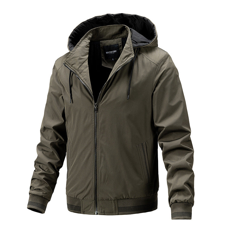 Customize Your Own Exclusive Design 4 Color Jacket Men's Coat Detachable Hooded Insulated Plain Oversized Jacket Winter Style