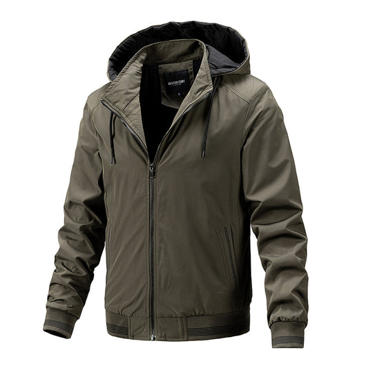 Customize Your Own Exclusive Design 4 Color Jacket Men's Coat Detachable Hooded Insulated Plain Oversized Jacket Winter Style