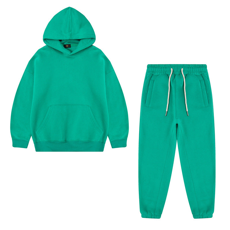 13 Color Patterned Children's Sweatshirt Set Loose Fitting 100% Cotton Casual Brand Sweatshirt Suit Fall and Winter Style