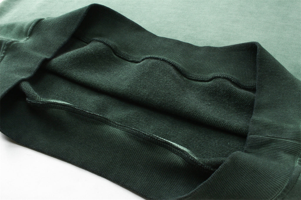 Heavyweight Custom Puff Printing 100% Cotton Washed Unisex Vintage Pullover High Quality Hoodie