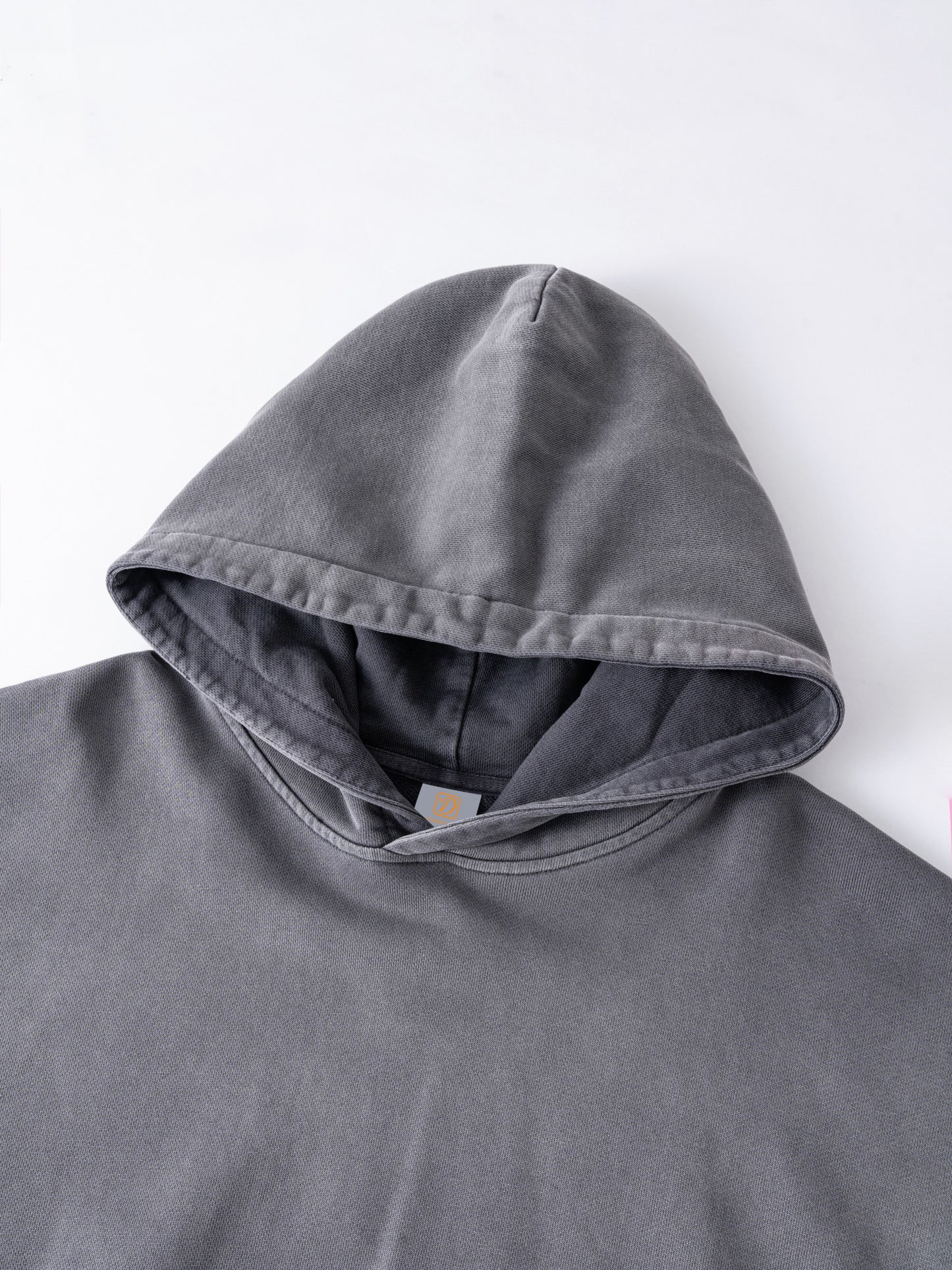 100% Cotton Vintage Washed Pullover High Quality Custom Puff Print Fashion Streetwear Heavyweight Hoodies Sweatshirts