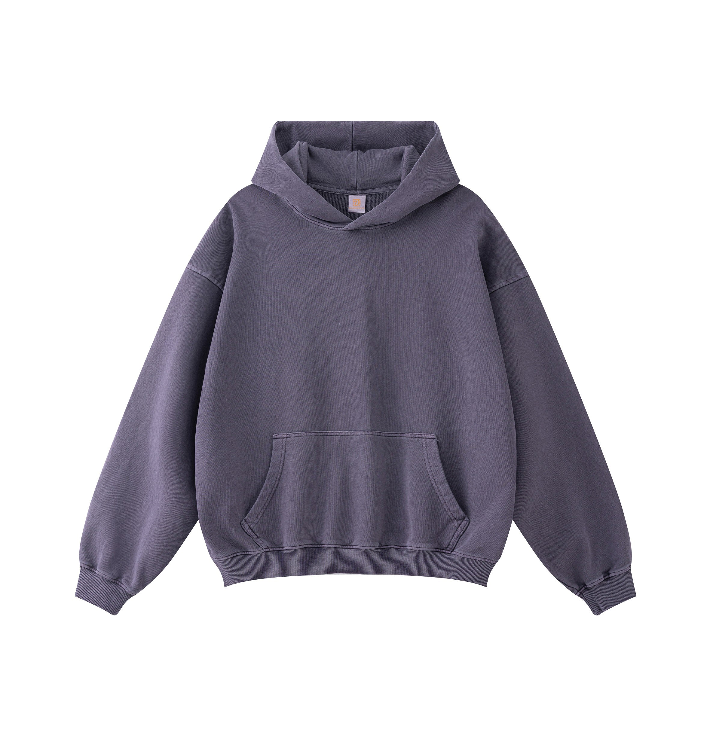 Custom Men's Heavyweight 100% Cotton Fashion Washed Vintage Thick Custom Embroidery Broken Heavyweight Hoodie Manufacturers