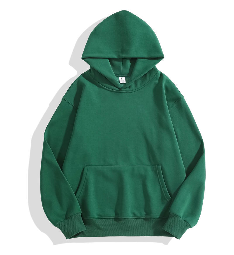 Hoodie Manufacturer Unhooded Pullover with Dropped Shoulders and Hooded Vest Hoodies Printing Custom American Style Design