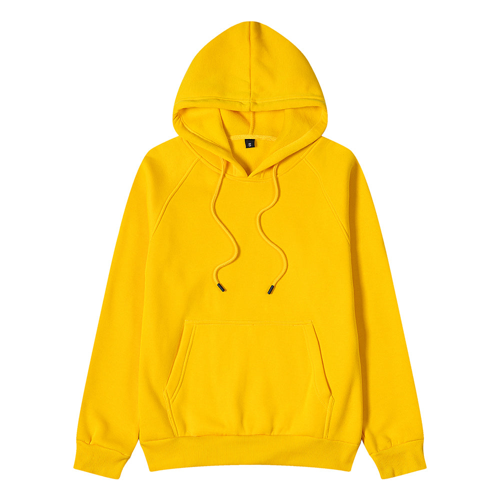 Customized Streetwear All Polyester Fiber Slanted Shoulder Fleece Pullover with Hood in Loose Fit American Streetwear Style