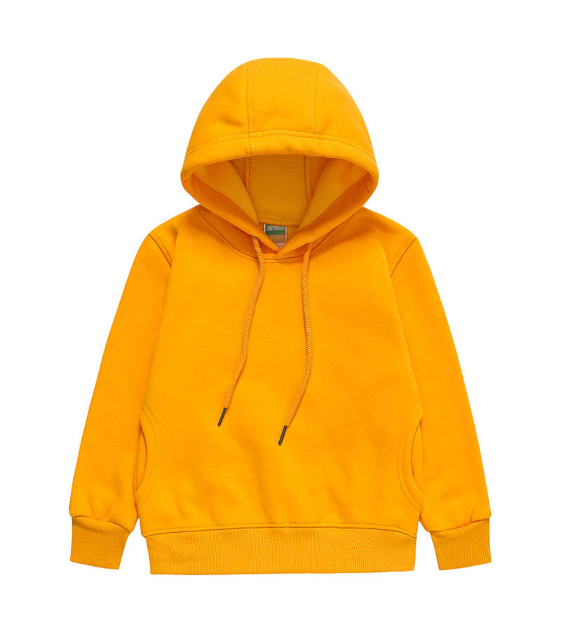 11 Color Fleece Children's Sweatshirt Plain Oversize Pullover Hoodie High Quality Heavyweight Hoodie Autumn and Winter Style