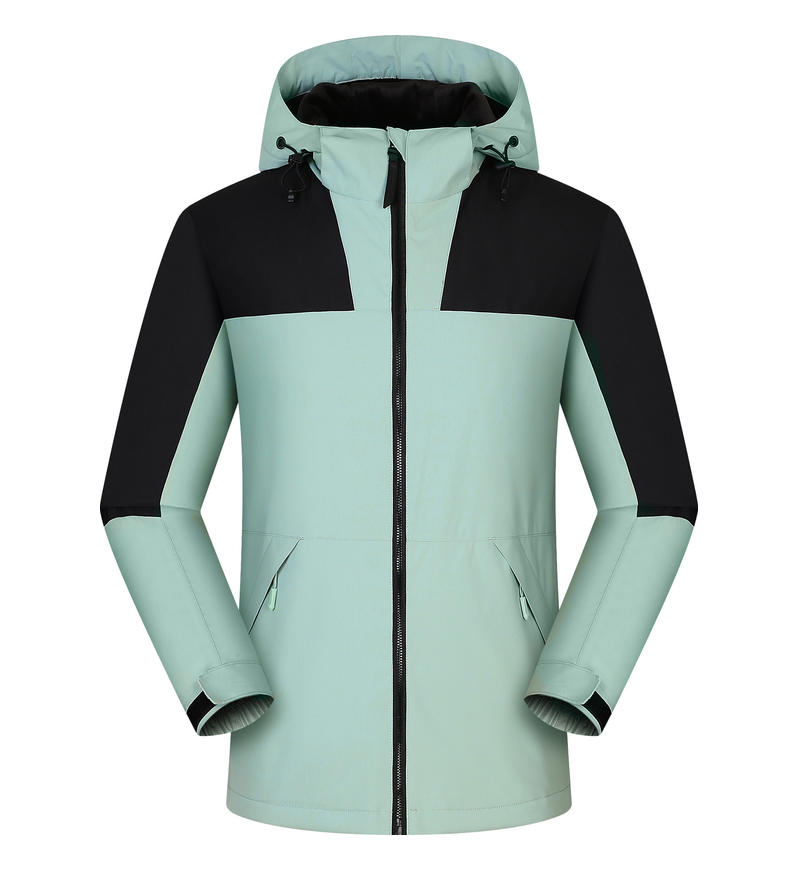 Fashion Available Customized 9 Color Integrated Thickened 100% Polyester Waterproof Breathable All Weather Jacket Simples Style
