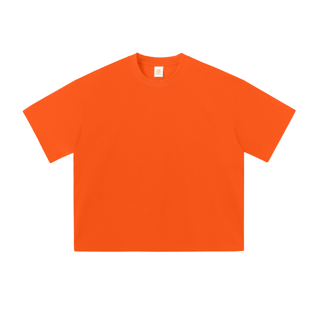 American Style Double Layered Short and Wide Boxy Short Sleeved t Shirt Oversized Short Sleeved Shirt Men Tshirts High Quality