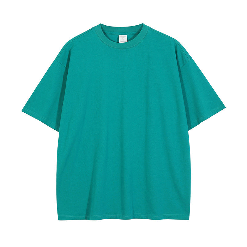 OEM Brand Summer 13 Different Solid Colors Can Be Used to Customize Pure Cotton Loose Sleeved t Shirts High Quality Unisex