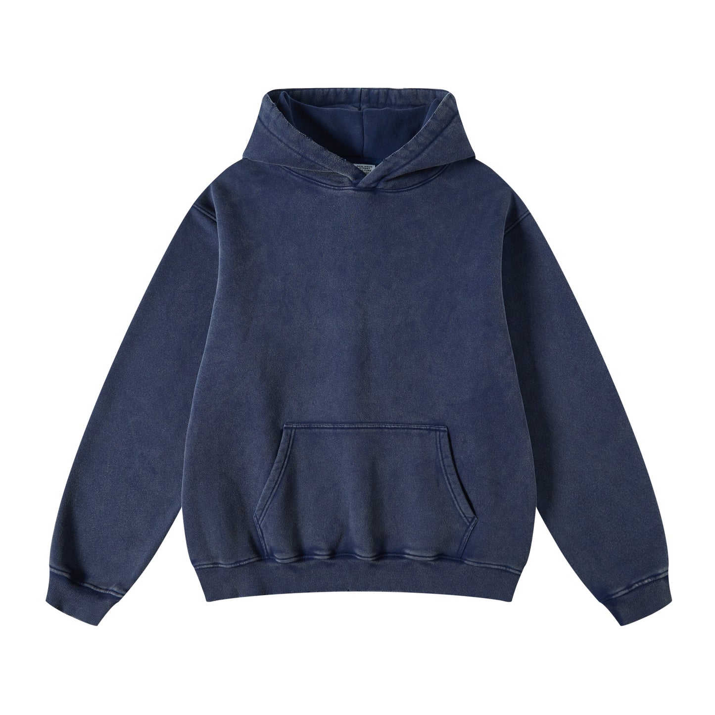 Washable Batik Distressed Fleece Pullover Without a Hood and with Rope Straps Customize Your Own Exclusive Design Personalized