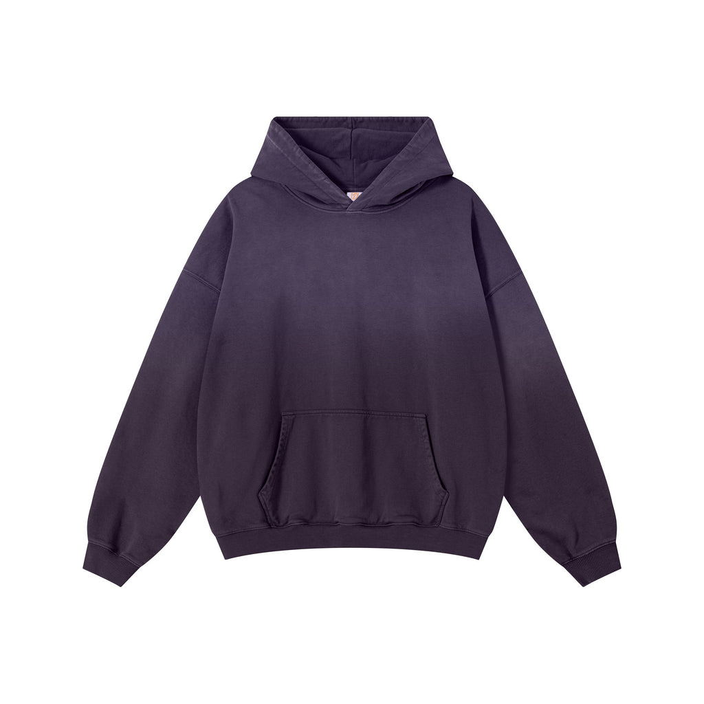 480G Heavyweight Vintage Washed Fashionable 2026 New Style High Quality Sublimation Puff Printing Drop Shoulder Hoodie