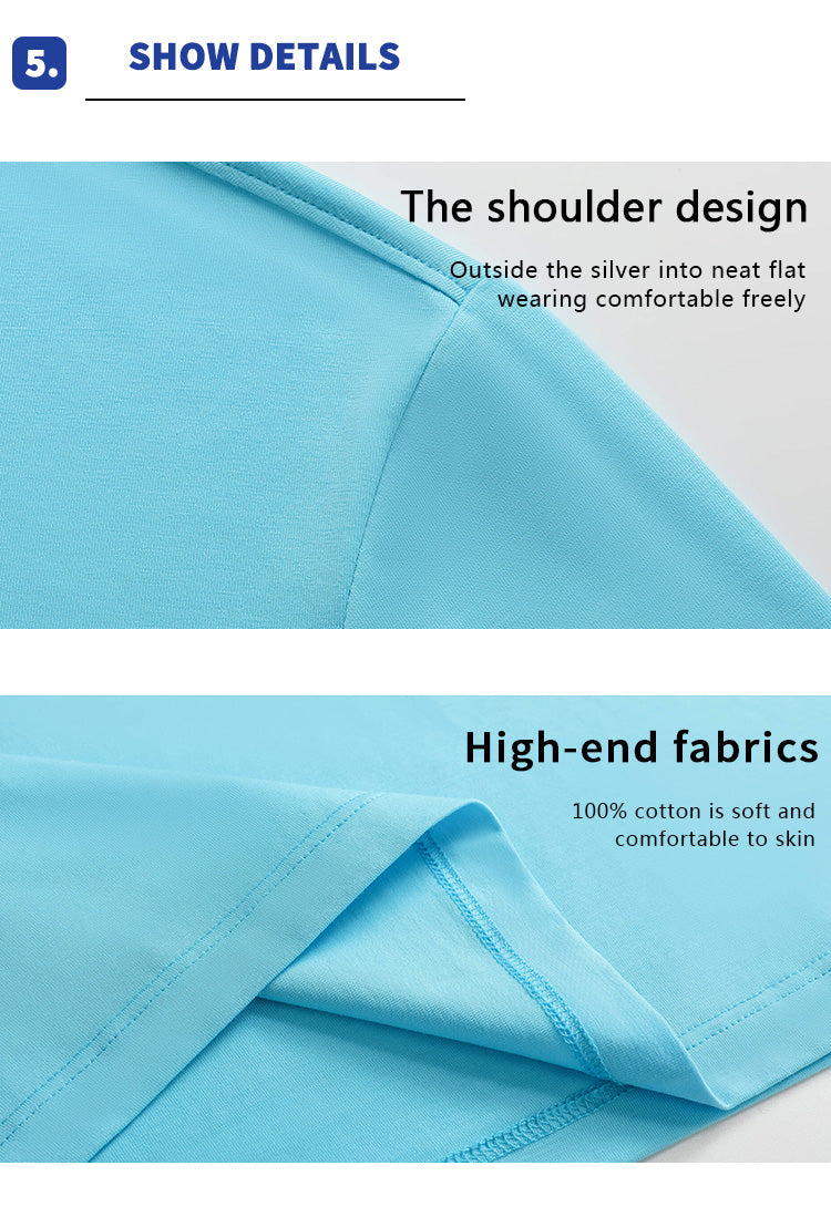 Men's T-shirts 100% Cotton Blank Straight-cut Seamless Streetwear Multicolored Custom High Quality Pure Color Fashion Tshirt