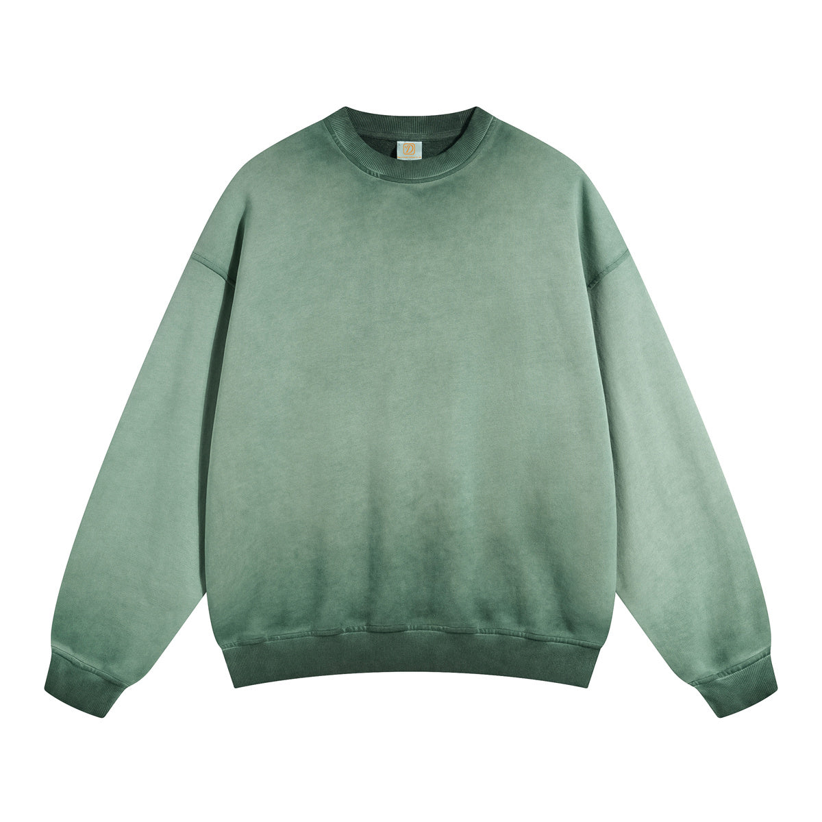 Vintage Custom Round Neck Heavy Cotton Streetwear Washed Heavyweight Drop Shoulder Men's Hoodies & Sweatshirts