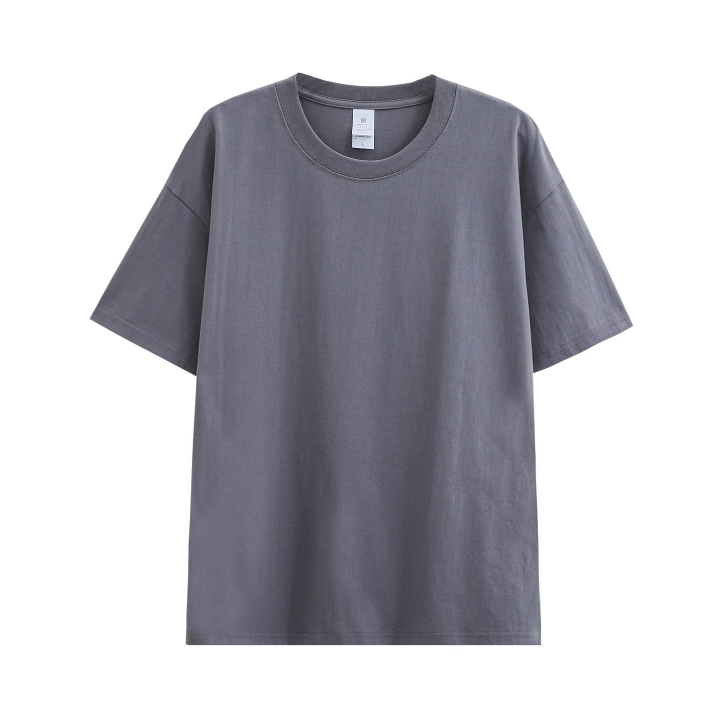 Custom Tshirt Cotton Blank Distressed Streetwear High Quality Round Neck Drop Shoulder Custom logo Wholesale Men's T-shirts