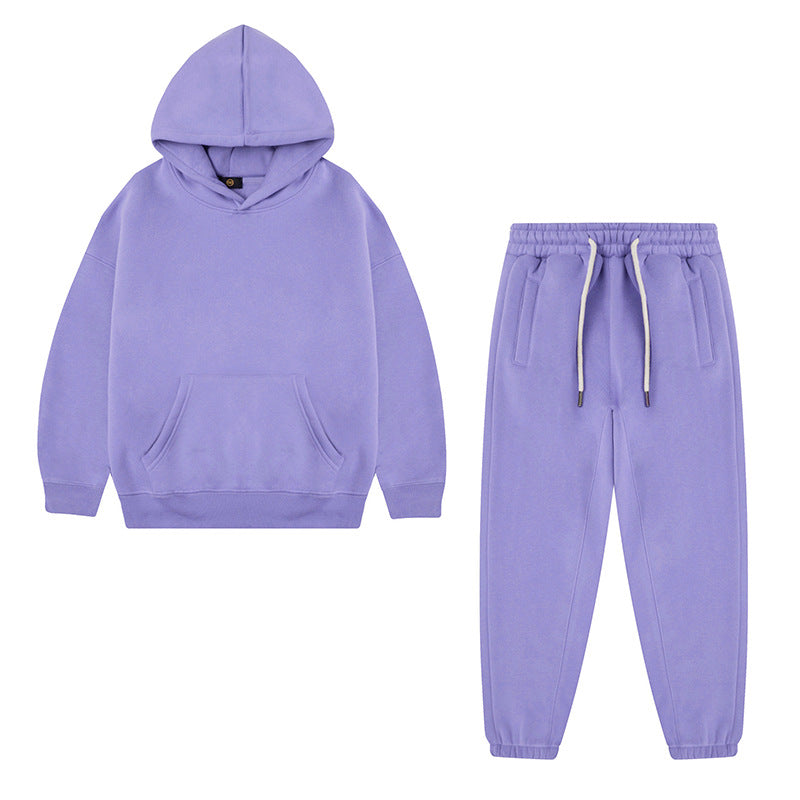 13 Color Patterned Children's Sweatshirt Set Loose Fitting 100% Cotton Casual Brand Sweatshirt Suit Fall and Winter Style