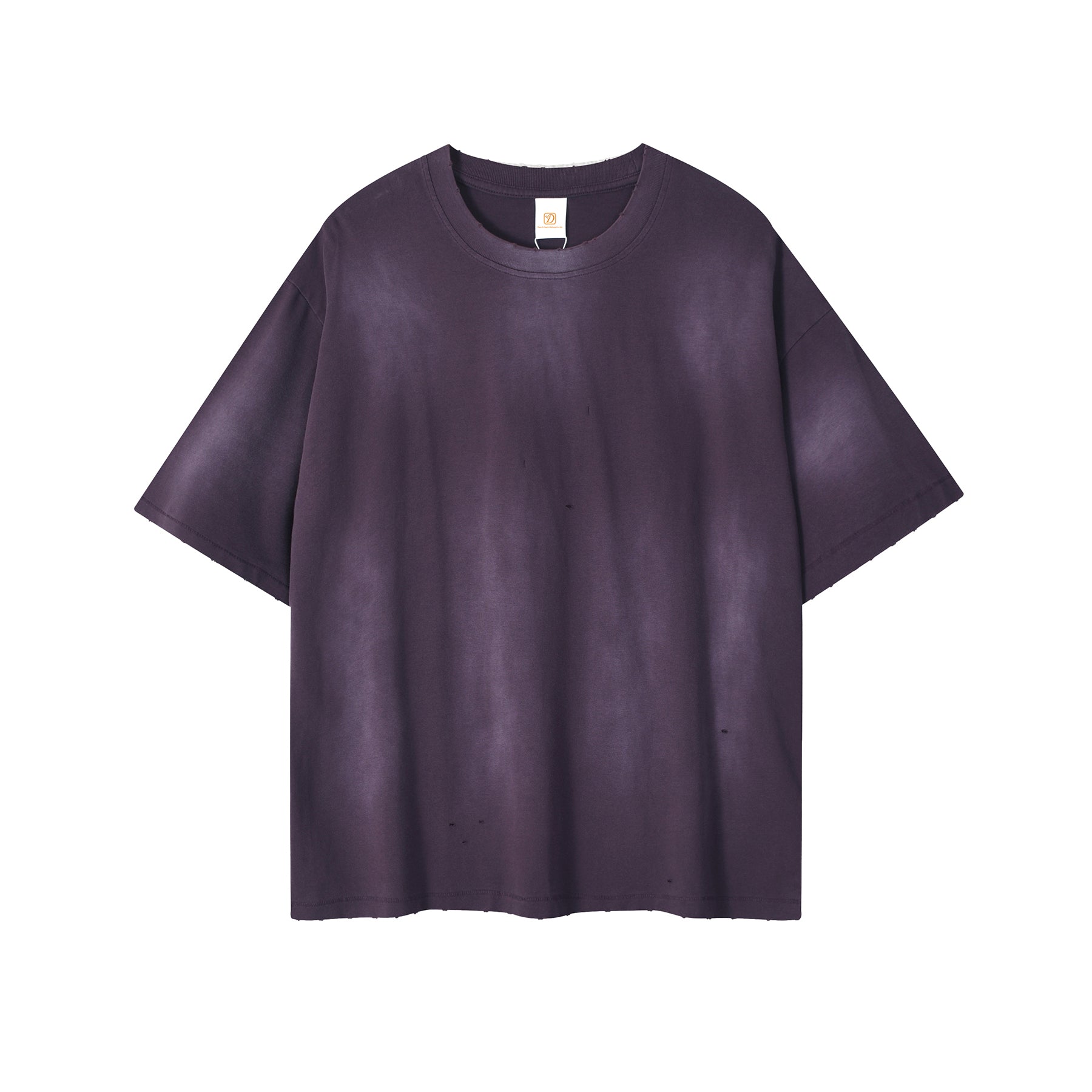 100% Cotton Custom New Design Short Sleeve Puff Printing High Quality Washed Streetwear O-neck Blank Personalized T-shirt