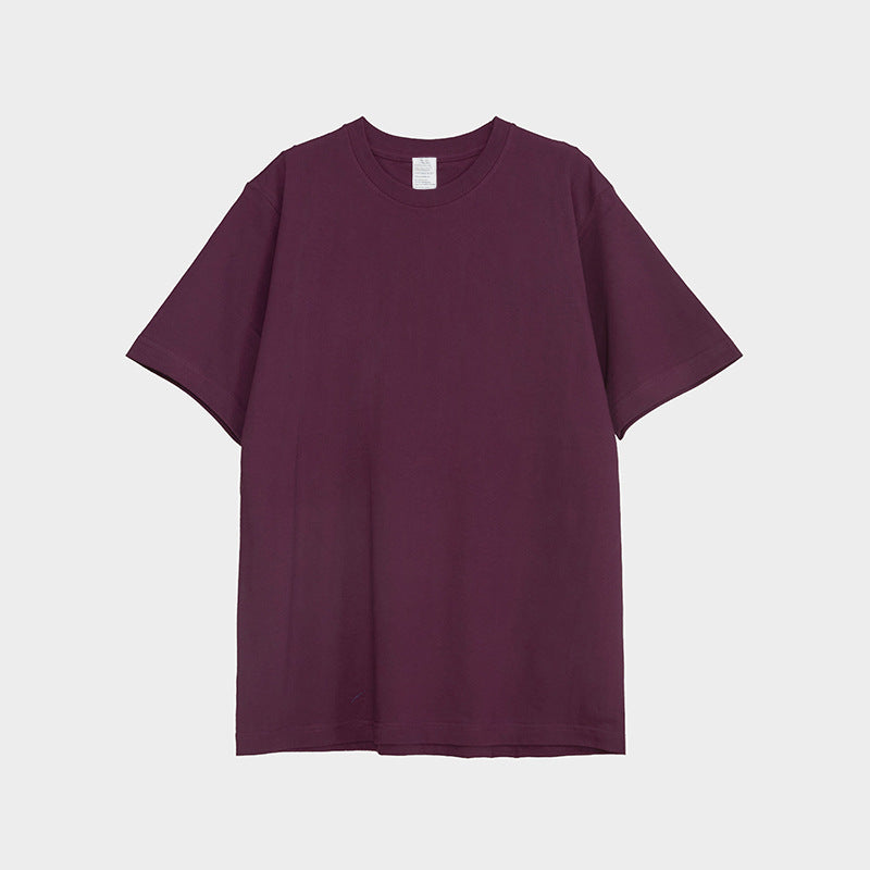Wholesale Price t Shirt Customized High Quality 100% Cotton Pure Color 2026 Summer Streetwear New Design Round Neck t Shirts