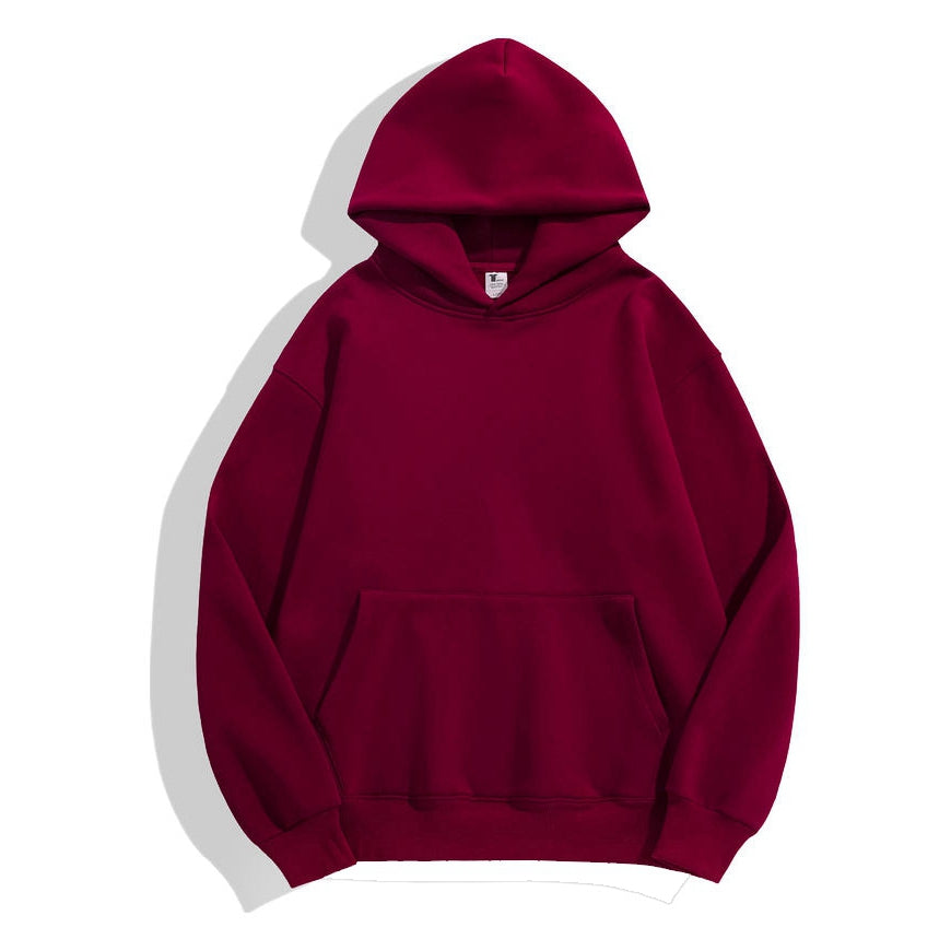 Men's Hoodies & Sweatshirts 500g Heavyweight Custom logo High Quality Drop Shoulder Cotton Multi Color Wholesale Hoodies for Men