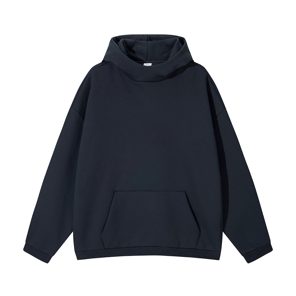High Quality Drop Shoulder Hoodie Custom Puff Printing Crew Neck Blank Fleece Casual Streetwear New Design Hoodies Wholesale