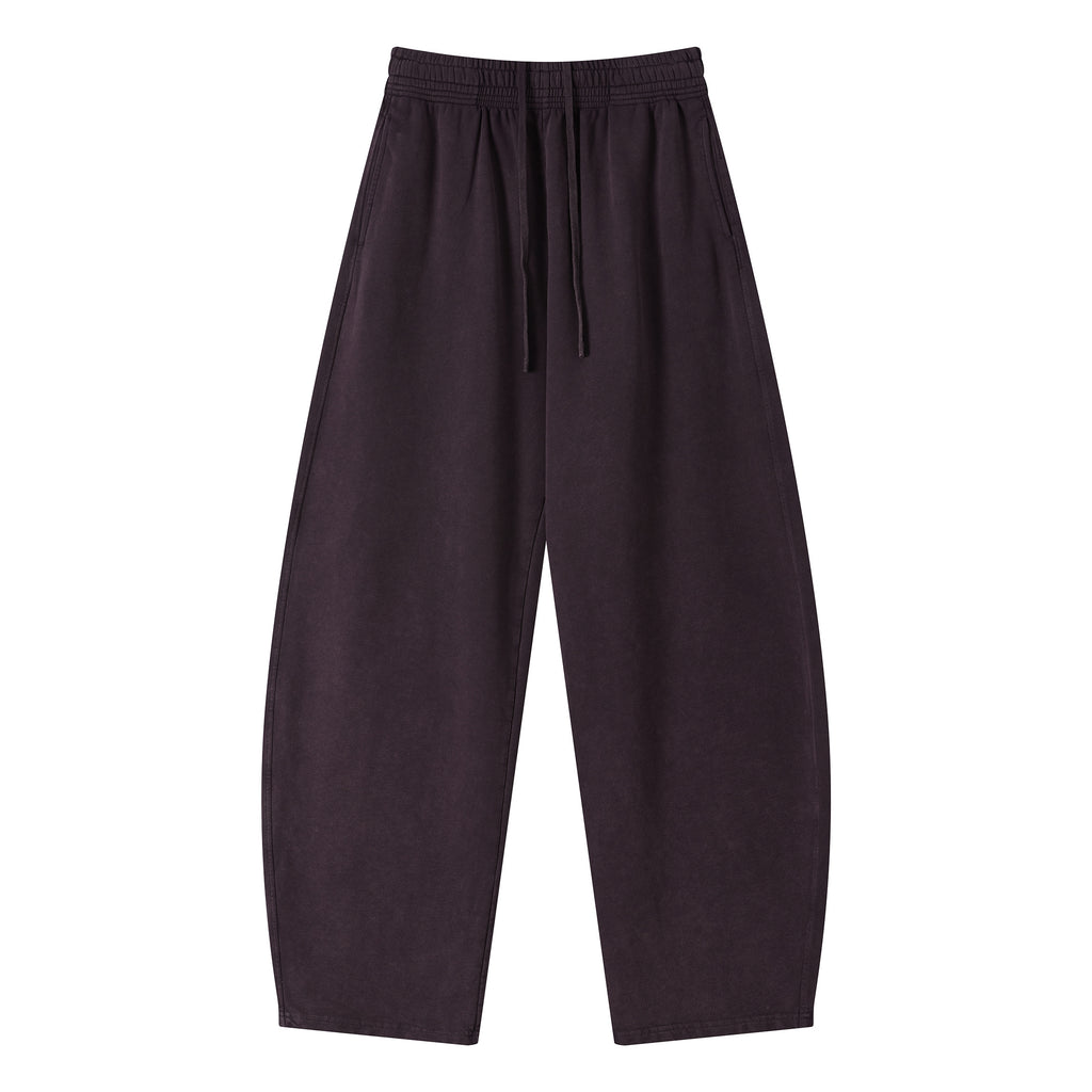 Heavyweight Sweatpants Custom Washed 100% Cotton High Quality Multi Color Casual Fashion Design Screen Print Sweatpants