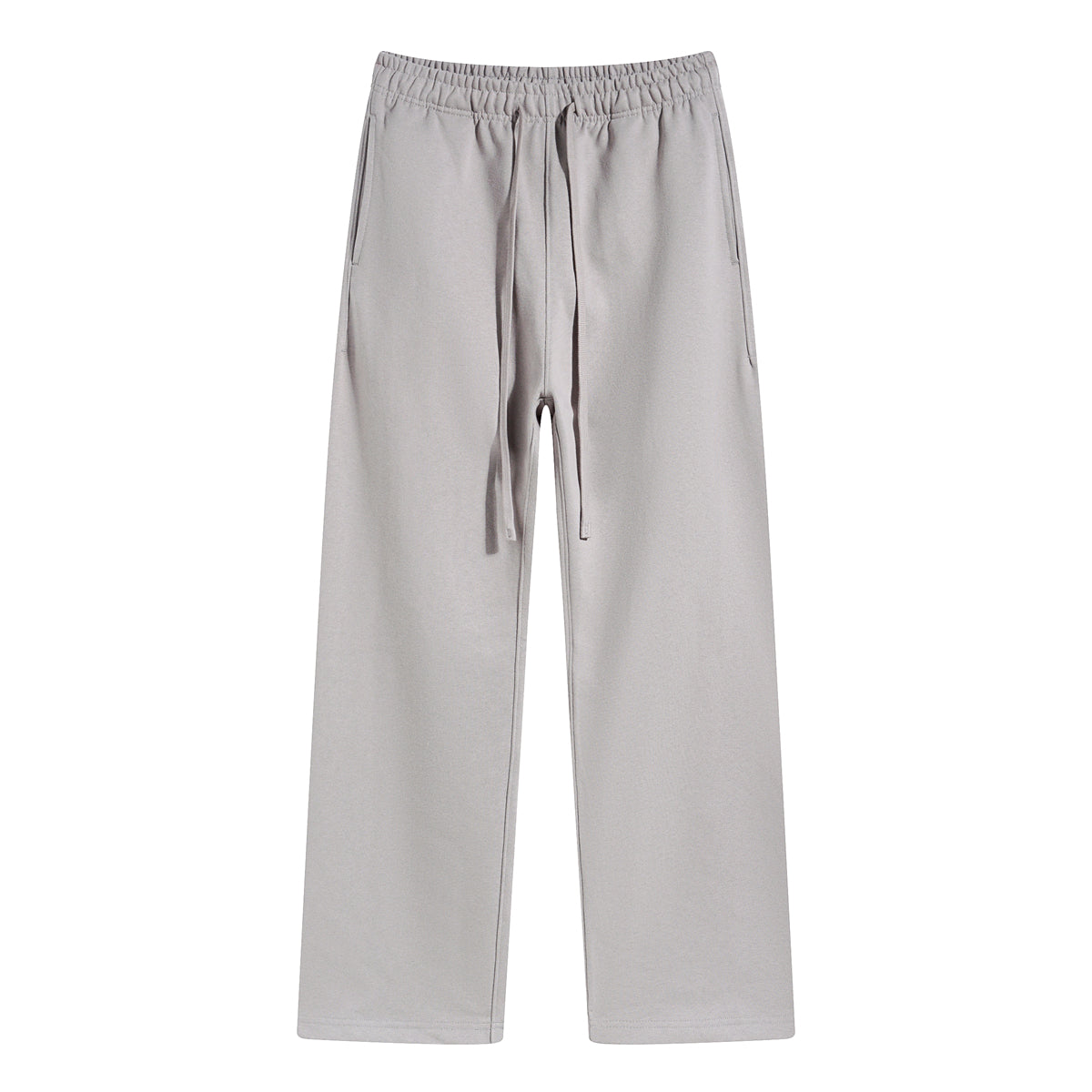 Custom Sweatpants Pure Color Blank Terry Loose High Quality Streetwear High Quality Polyester/Cotton Wholesale Sweatpants