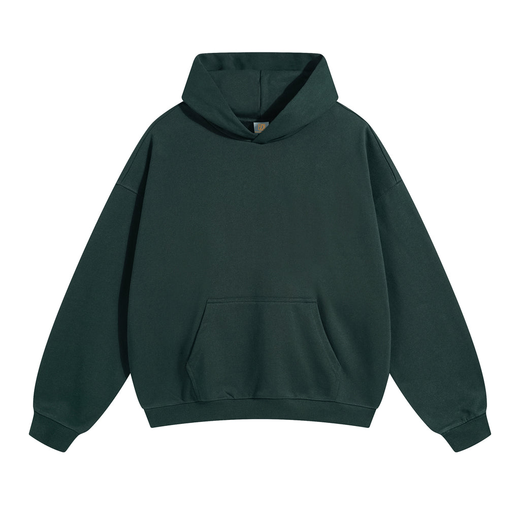 Heavyweight Sublimation French Terry Polyester and Cotton Streetwear High Quality Blank Pullover Oversized Hoodies