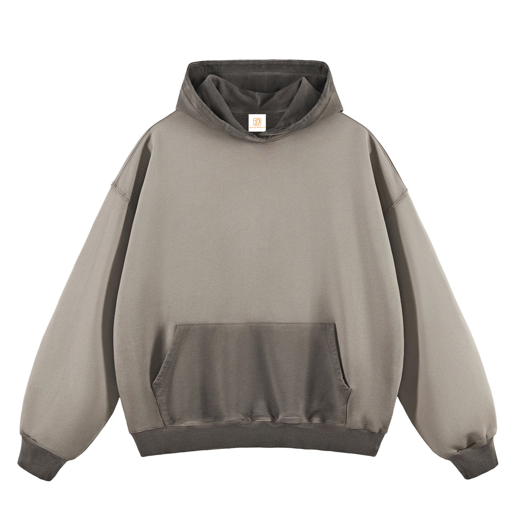 Custom 100% Cotton 420G Heavyweight Custom French Terry Acid Wash High Quality Oversized Streetwear Hoodies Wholesale
