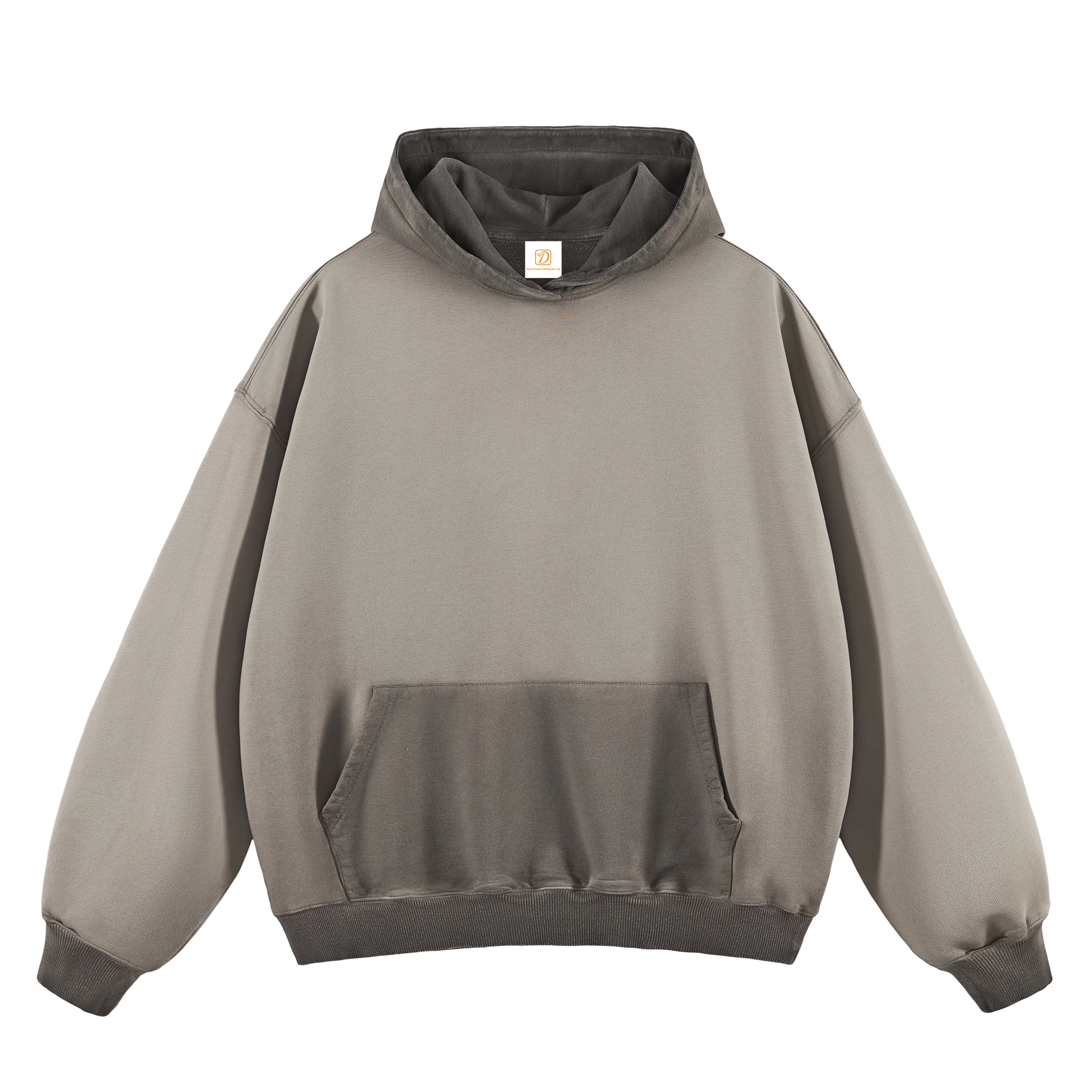 Custom 100% Cotton 420G Heavyweight Custom French Terry Acid Wash High Quality Oversized Streetwear Hoodies Wholesale
